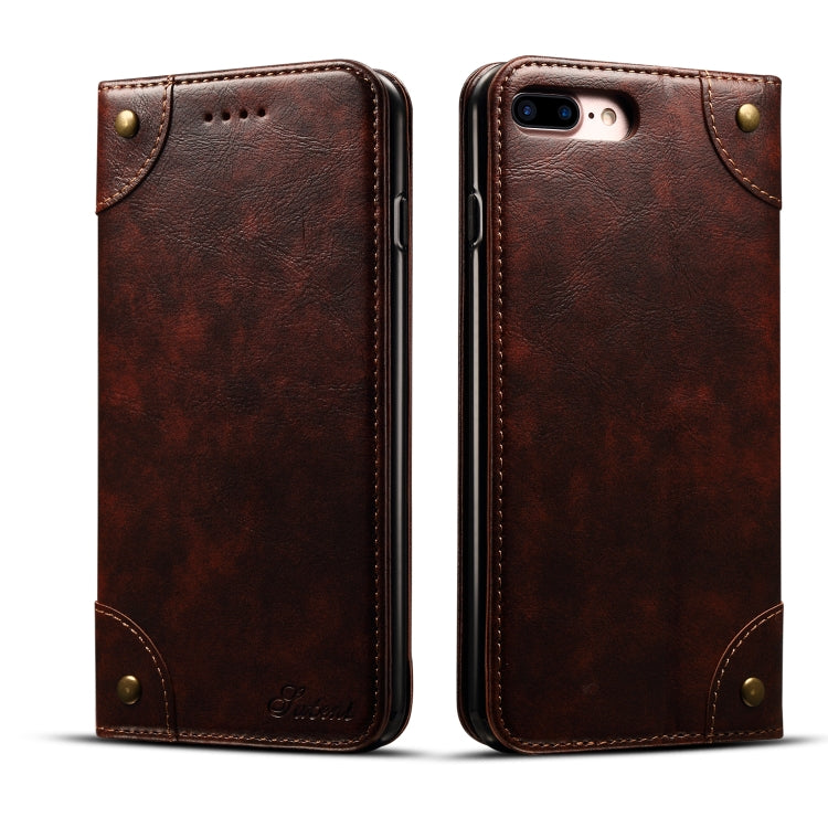 Baroque Simple Horizontal Flip Leather Case, with Holder & Card Slots & Wallet, For iPhone 11, For iPhone 11 Pro, For iPhone 11 Pro Max, For iPhone XS / X, For iPhone SE 2022 / SE 2020 / 8 / 7, For iPhone 8 Plus / 7 Plus, For iPhone XR, For iPhone XS Max