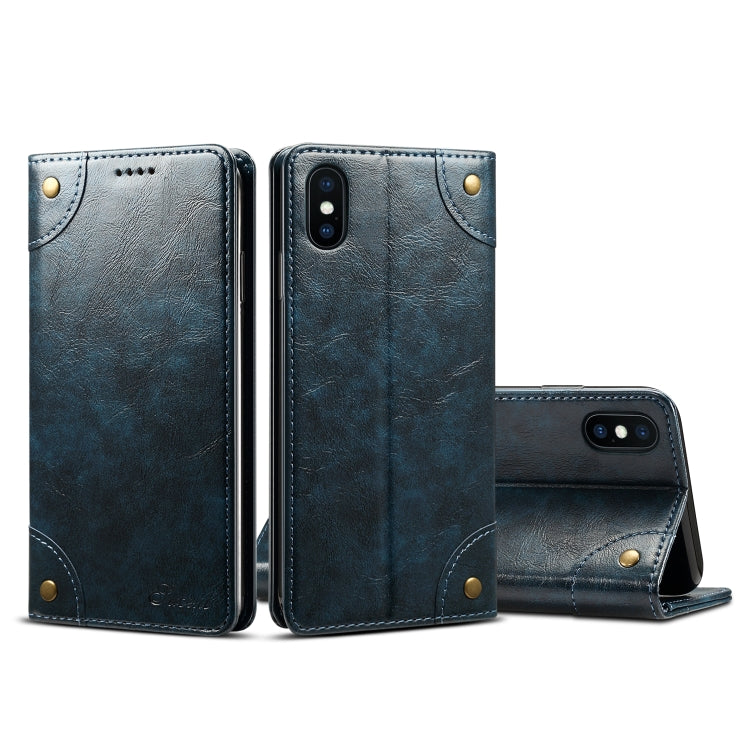 Baroque Simple Horizontal Flip Leather Case, with Holder & Card Slots & Wallet, For iPhone 11, For iPhone 11 Pro, For iPhone 11 Pro Max, For iPhone XS / X, For iPhone SE 2022 / SE 2020 / 8 / 7, For iPhone 8 Plus / 7 Plus, For iPhone XR, For iPhone XS Max