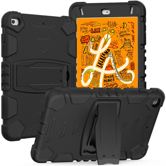 3-Layer Protection Screen Frame + PC + Silicone Shockproof Combination Case with Holder