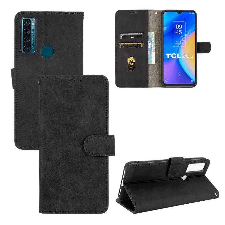 Solid Color Skin Feel Magnetic Buckle Horizontal Flip Calf Texture PU Leather Case with Holder & Card Slots & Wallet, For TCL 20 SE, For vivo V21, For vivo Y72 5G / iQOO Z3 5G, For Motorola Moto G60 / G40 Fusion
