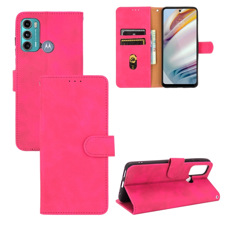 Solid Color Skin Feel Magnetic Buckle Horizontal Flip Calf Texture PU Leather Case with Holder & Card Slots & Wallet, For TCL 20 SE, For vivo V21, For vivo Y72 5G / iQOO Z3 5G, For Motorola Moto G60 / G40 Fusion