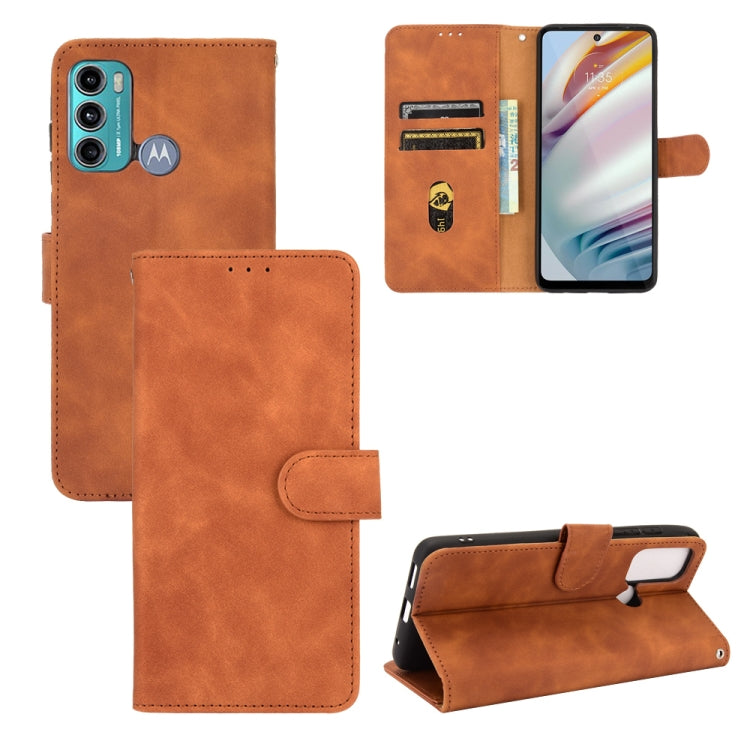 Solid Color Skin Feel Magnetic Buckle Horizontal Flip Calf Texture PU Leather Case with Holder & Card Slots & Wallet, For TCL 20 SE, For vivo V21, For vivo Y72 5G / iQOO Z3 5G, For Motorola Moto G60 / G40 Fusion