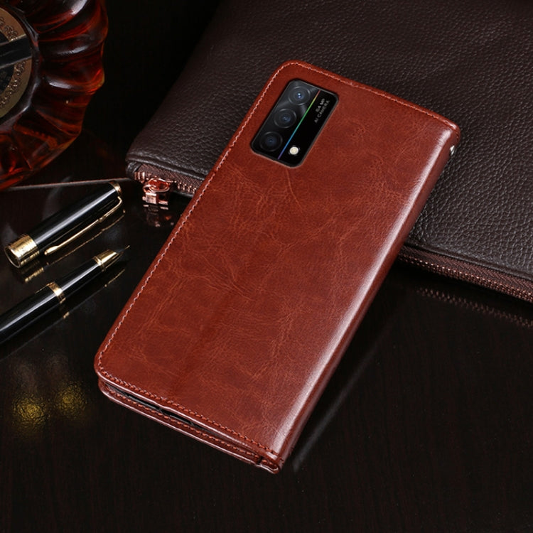 idewei Crazy Horse Texture Horizontal Flip Leather Case with Holder & Card Slots & Wallet, For OPPO K9 5G, For OPPO Realme Narzo 30A, For OPPO Reno5 A Japanese Version, For OPPO Reno 6 Pro, For OPPO Reno 6 Pro 5G����������������������������������������...