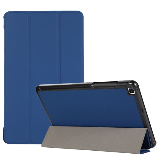 3-folding Skin Texture Horizontal Flip TPU + PU Leather Case with Holder