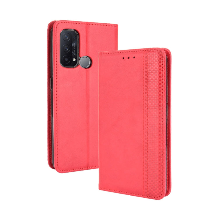 Magnetic Buckle Retro Crazy Horse Texture Horizontal Flip Leather Case with Holder & Card Slots & Photo Frame, For Motorola Moto G60 / Moto G40 Fusion, For OPPO Realme C11 2021 / Realme C20 / Realme C20a, For OPPO Reno5 A, For TCL 20 5G / 20S / 20L / 2...
