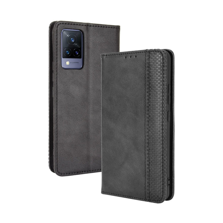 Magnetic Buckle Retro Crazy Horse Texture Horizontal Flip Leather Case with Holder & Card Slots & Photo Frame, For Motorola Moto G60 / Moto G40 Fusion, For OPPO Realme C11 2021 / Realme C20 / Realme C20a, For OPPO Reno5 A, For TCL 20 5G / 20S / 20L / 2...