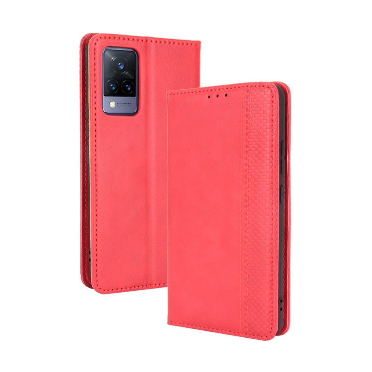 Magnetic Buckle Retro Crazy Horse Texture Horizontal Flip Leather Case with Holder & Card Slots & Photo Frame, For Motorola Moto G60 / Moto G40 Fusion, For OPPO Realme C11 2021 / Realme C20 / Realme C20a, For OPPO Reno5 A, For TCL 20 5G / 20S / 20L / 2...