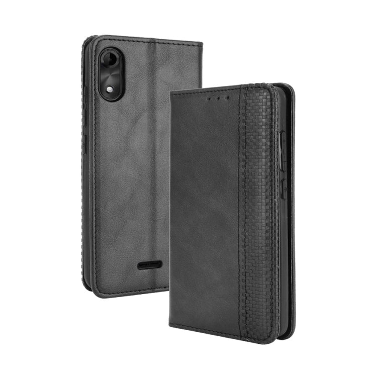 Magnetic Buckle Retro Crazy Horse Texture Horizontal Flip Leather Case with Holder & Card Slots & Photo Frame, For Motorola Moto G60 / Moto G40 Fusion, For OPPO Realme C11 2021 / Realme C20 / Realme C20a, For OPPO Reno5 A, For TCL 20 5G / 20S / 20L / 2...