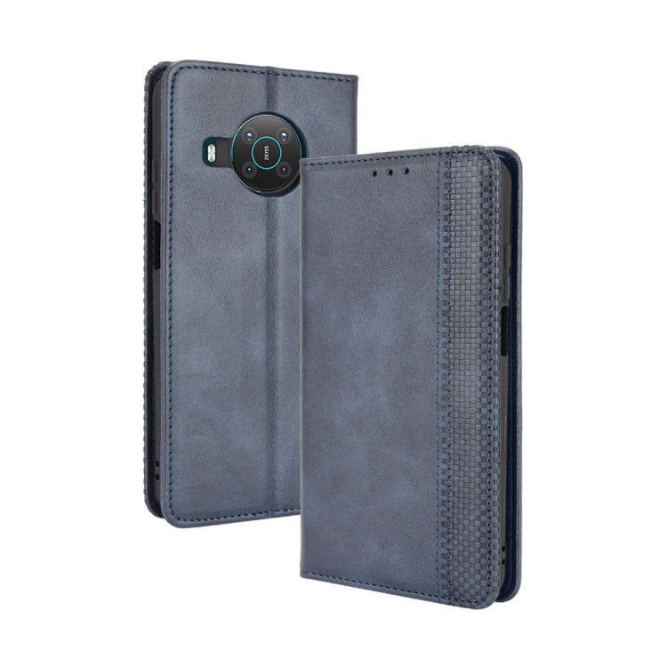 Magnetic Buckle Retro Crazy Horse Texture Horizontal Flip Leather Case with Holder & Card Slots & Photo Frame, For Motorola Moto G60 / Moto G40 Fusion, For OPPO Realme C11 2021 / Realme C20 / Realme C20a, For OPPO Reno5 A, For TCL 20 5G / 20S / 20L / 2...