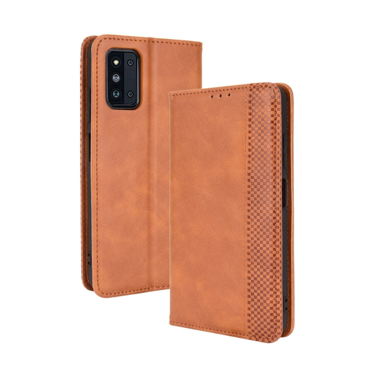 Magnetic Buckle Retro Crazy Horse Texture Horizontal Flip Leather Case with Holder & Card Slots & Photo Frame, For Motorola Moto G60 / Moto G40 Fusion, For OPPO Realme C11 2021 / Realme C20 / Realme C20a, For OPPO Reno5 A, For TCL 20 5G / 20S / 20L / 2...