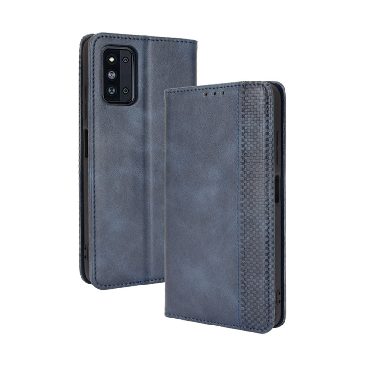 Magnetic Buckle Retro Crazy Horse Texture Horizontal Flip Leather Case with Holder & Card Slots & Photo Frame, For Motorola Moto G60 / Moto G40 Fusion, For OPPO Realme C11 2021 / Realme C20 / Realme C20a, For OPPO Reno5 A, For TCL 20 5G / 20S / 20L / 2...