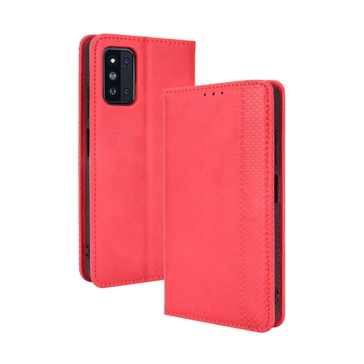 Magnetic Buckle Retro Crazy Horse Texture Horizontal Flip Leather Case with Holder & Card Slots & Photo Frame, For Motorola Moto G60 / Moto G40 Fusion, For OPPO Realme C11 2021 / Realme C20 / Realme C20a, For OPPO Reno5 A, For TCL 20 5G / 20S / 20L / 2...