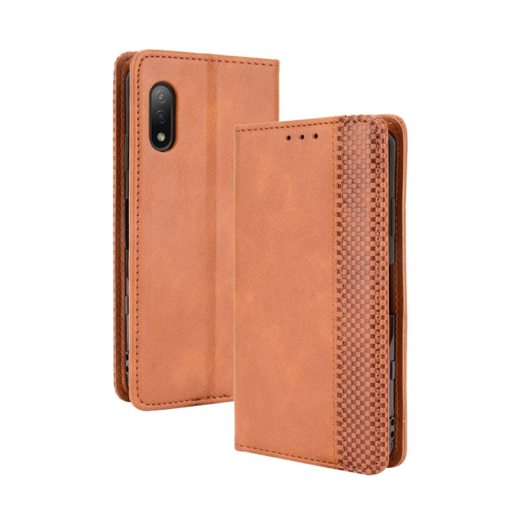 Magnetic Buckle Retro Crazy Horse Texture Horizontal Flip Leather Case with Holder & Card Slots & Photo Frame, For Motorola Moto G60 / Moto G40 Fusion, For OPPO Realme C11 2021 / Realme C20 / Realme C20a, For OPPO Reno5 A, For TCL 20 5G / 20S / 20L / 2...