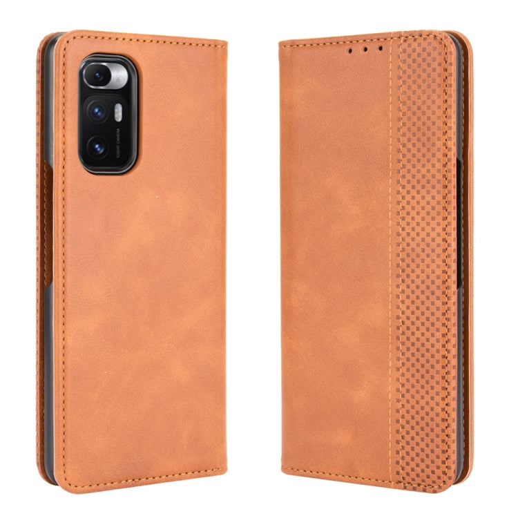 Magnetic Buckle Retro Crazy Horse Texture Horizontal Flip Leather Case with Holder & Card Slots & Photo Frame, For Motorola Moto G60 / Moto G40 Fusion, For OPPO Realme C11 2021 / Realme C20 / Realme C20a, For OPPO Reno5 A, For TCL 20 5G / 20S / 20L / 2...