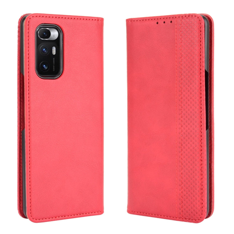 Magnetic Buckle Retro Crazy Horse Texture Horizontal Flip Leather Case with Holder & Card Slots & Photo Frame, For Motorola Moto G60 / Moto G40 Fusion, For OPPO Realme C11 2021 / Realme C20 / Realme C20a, For OPPO Reno5 A, For TCL 20 5G / 20S / 20L / 2...