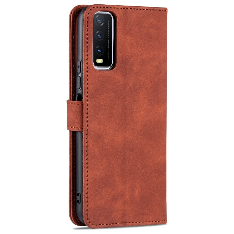 AZNS Skin Feel Calf Texture Horizontal Flip Leather Case with Card Slots & Holder & Wallet(, For vivo Y20 / iQOO U1x, For vivo Y51 / Y31, For vivo Y52S / iQOO U3, For OPPO A74 4G / F19, For OPPO Reno5 Pro