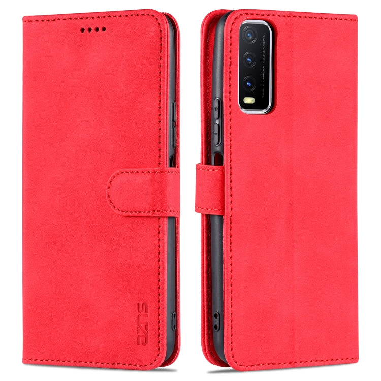 AZNS Skin Feel Calf Texture Horizontal Flip Leather Case with Card Slots & Holder & Wallet(, For vivo Y20 / iQOO U1x, For vivo Y51 / Y31, For vivo Y52S / iQOO U3, For OPPO A74 4G / F19, For OPPO Reno5 Pro
