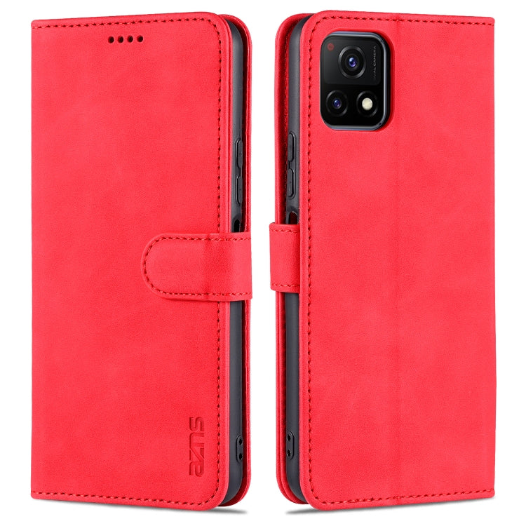 AZNS Skin Feel Calf Texture Horizontal Flip Leather Case with Card Slots & Holder & Wallet(, For vivo Y20 / iQOO U1x, For vivo Y51 / Y31, For vivo Y52S / iQOO U3, For OPPO A74 4G / F19, For OPPO Reno5 Pro