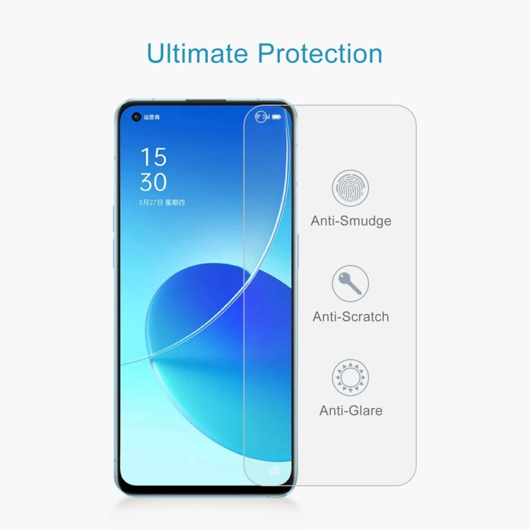 0.26mm 9H 2.5D Tempered Glass Film, For OPPO Reno6 5G / Reno7 5G / Reno7 SE 5G (1 PC)