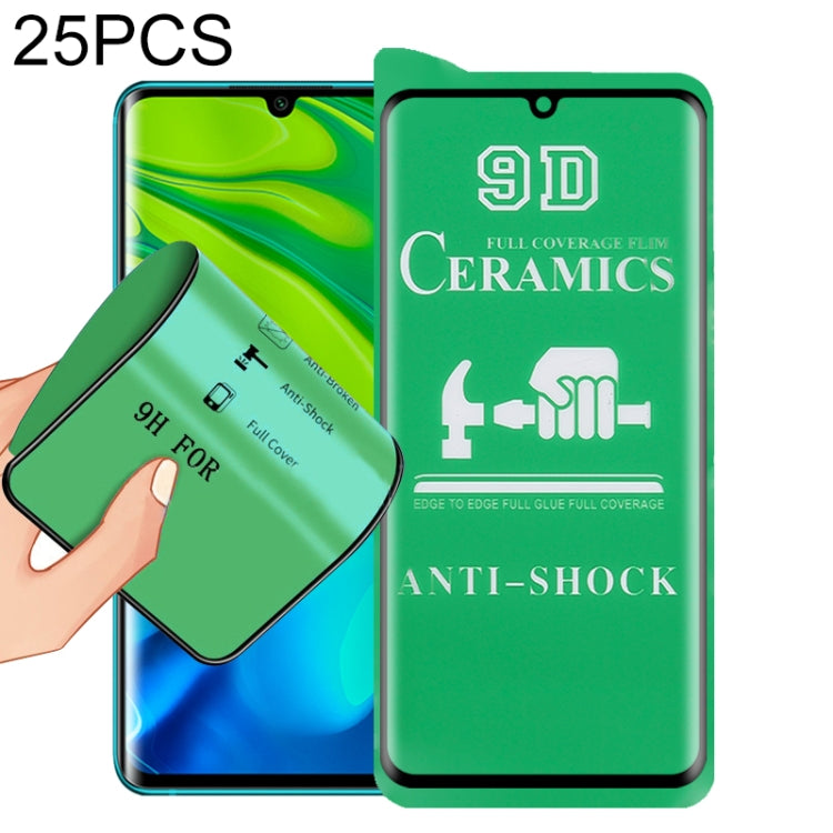 25 PCS 9D Full Screen Full Glue Ceramic Film, For Samsung Galaxy Note8 (25 PCS), For Samsung Galaxy Note9 (25 PCS), For Samsung Galaxy Note10 (25 PCS), For OnePlus 8 / 8 5G UW Verizon (25 PCS), For Samsung Galaxy Note10+ (25 PCS)�����������������������...