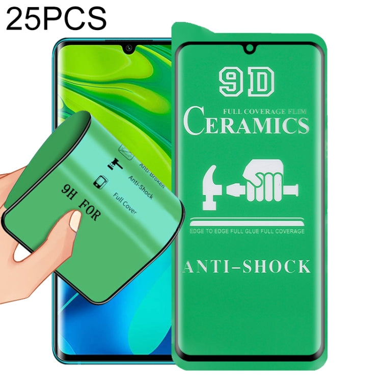 25 PCS 9D Full Screen Full Glue Ceramic Film, For Samsung Galaxy Note8 (25 PCS), For Samsung Galaxy Note9 (25 PCS), For Samsung Galaxy Note10 (25 PCS), For OnePlus 8 / 8 5G UW Verizon (25 PCS), For Samsung Galaxy Note10+ (25 PCS)�����������������������...