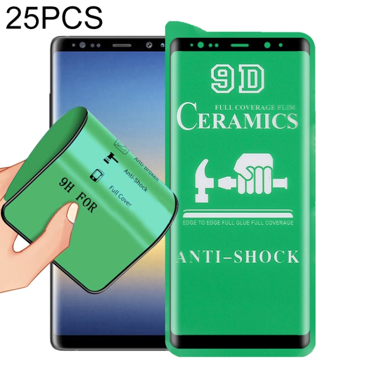 25 PCS 9D Full Screen Full Glue Ceramic Film, For Samsung Galaxy Note8 (25 PCS), For Samsung Galaxy Note9 (25 PCS), For Samsung Galaxy Note10 (25 PCS), For OnePlus 8 / 8 5G UW Verizon (25 PCS), For Samsung Galaxy Note10+ (25 PCS)�����������������������...