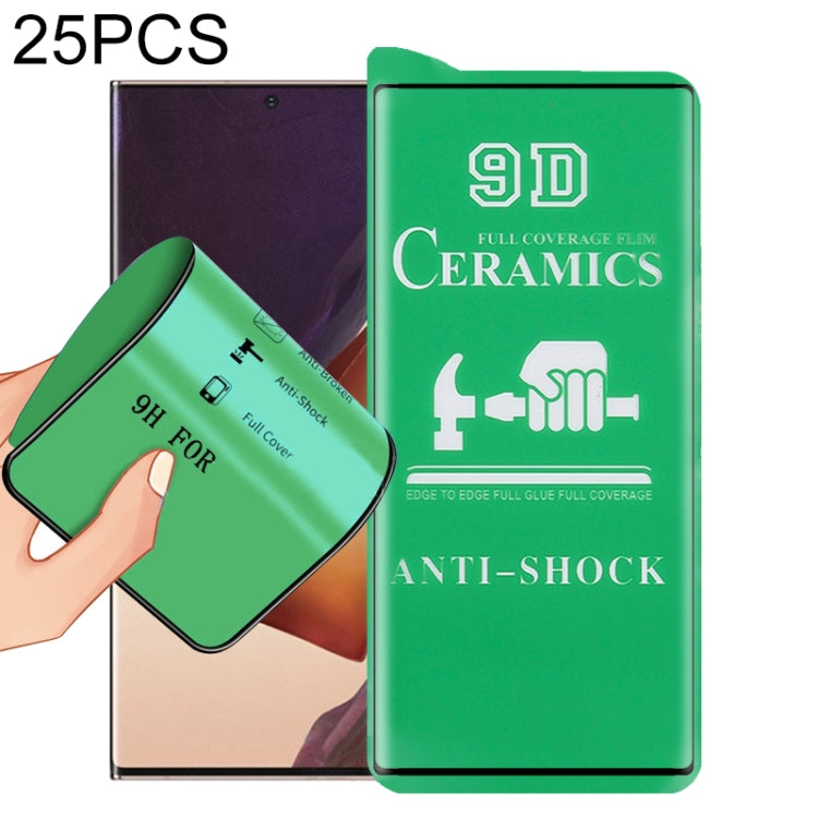25 PCS 9D Full Screen Full Glue Ceramic Film, For Samsung Galaxy Note8 (25 PCS), For Samsung Galaxy Note9 (25 PCS), For Samsung Galaxy Note10 (25 PCS), For OnePlus 8 / 8 5G UW Verizon (25 PCS), For Samsung Galaxy Note10+ (25 PCS)�����������������������...