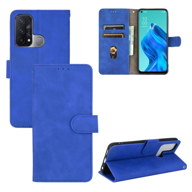Solid Color Skin Feel Magnetic Buckle Horizontal Flip Calf Texture PU Leather Case with Holder & Card Slots & Wallet, For OPPO Reno5 A(Japan), For OPPO Reno6 Pro+, For OPPO Reno6 Pro, For OPPO Reno6, For Sony Xperia Ace II