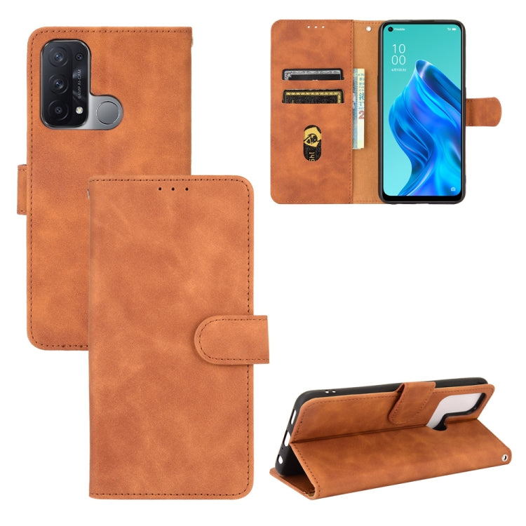 Solid Color Skin Feel Magnetic Buckle Horizontal Flip Calf Texture PU Leather Case with Holder & Card Slots & Wallet, For OPPO Reno5 A(Japan), For OPPO Reno6 Pro+, For OPPO Reno6 Pro, For OPPO Reno6, For Sony Xperia Ace II