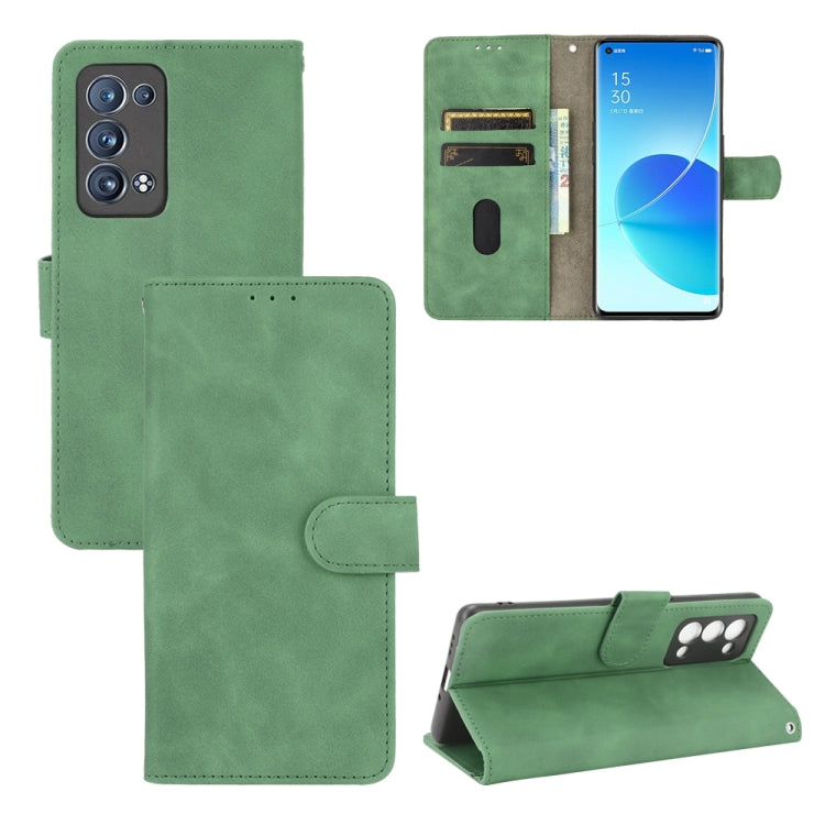 Solid Color Skin Feel Magnetic Buckle Horizontal Flip Calf Texture PU Leather Case with Holder & Card Slots & Wallet, For OPPO Reno5 A(Japan), For OPPO Reno6 Pro+, For OPPO Reno6 Pro, For OPPO Reno6, For Sony Xperia Ace II