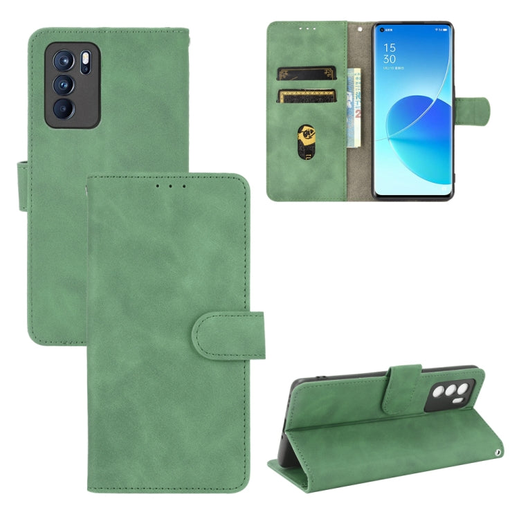 Solid Color Skin Feel Magnetic Buckle Horizontal Flip Calf Texture PU Leather Case with Holder & Card Slots & Wallet, For OPPO Reno5 A(Japan), For OPPO Reno6 Pro+, For OPPO Reno6 Pro, For OPPO Reno6, For Sony Xperia Ace II