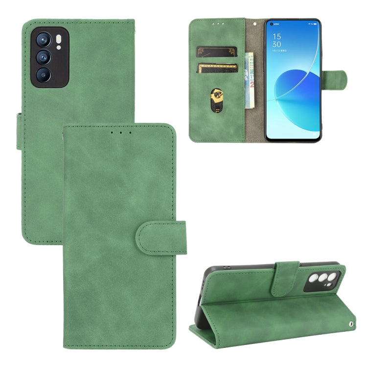 Solid Color Skin Feel Magnetic Buckle Horizontal Flip Calf Texture PU Leather Case with Holder & Card Slots & Wallet, For OPPO Reno5 A(Japan), For OPPO Reno6 Pro+, For OPPO Reno6 Pro, For OPPO Reno6, For Sony Xperia Ace II