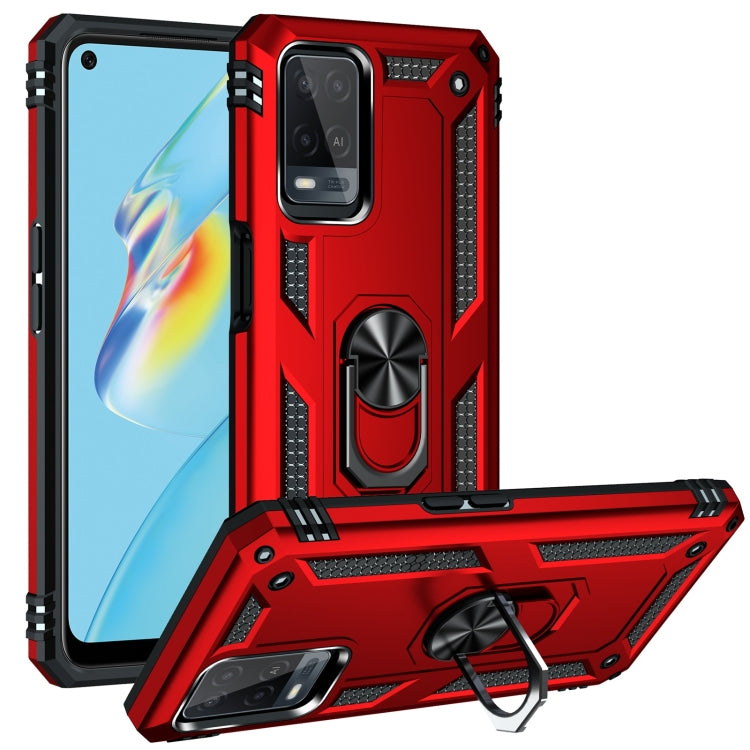 Shockproof TPU + PC Protective Case with 360 Degree Rotating Holder, For OPPO A55 5G, For OPPO A54 4G, For OPPO A74 4G / F19