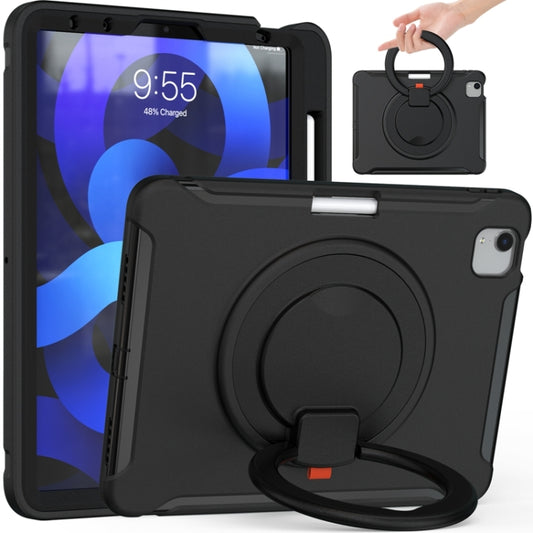 Shocproof Silicone + PC Protective Case with 360 Degree Rotation Foldable Handle Grip Holder & Pen Slot