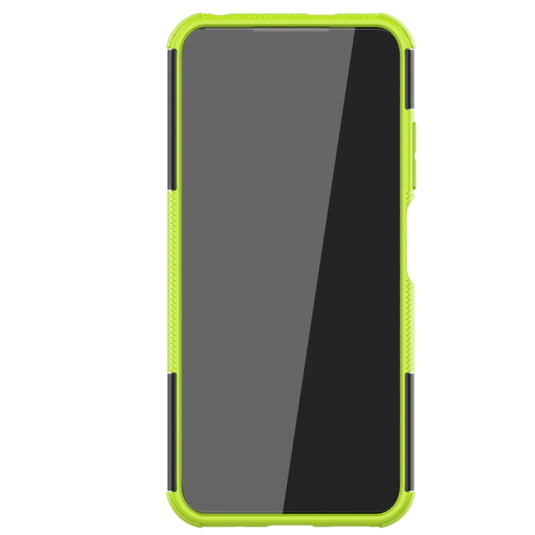 Tire Texture Shockproof TPU+PC Protective Case with Holder