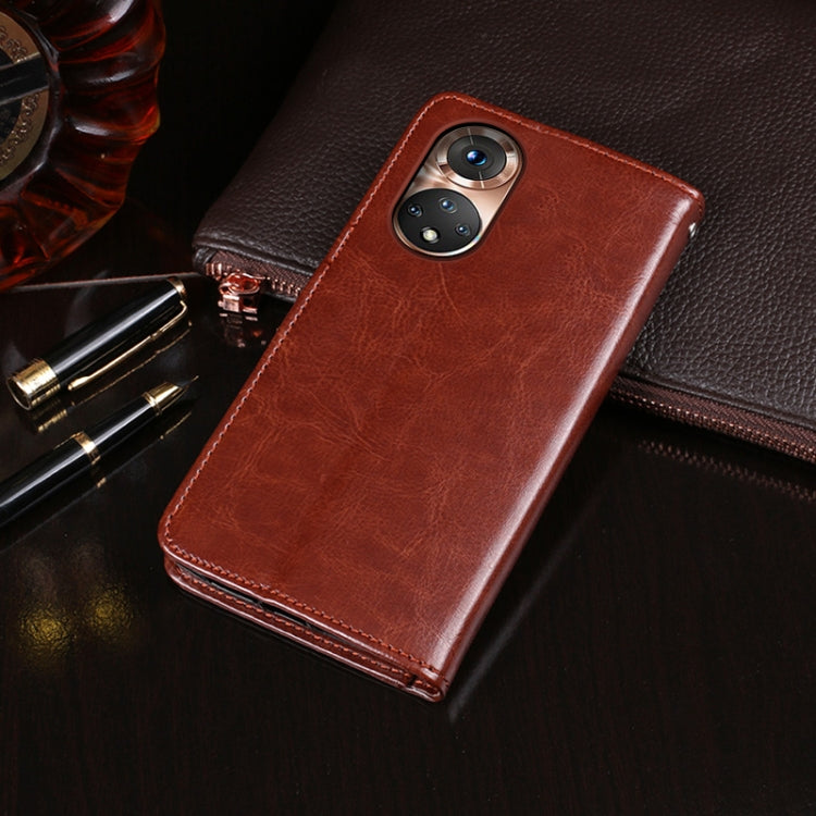 idewei Crazy Horse Texture Horizontal Flip Leather Case with Holder & Card Slots & Wallet, For Honor 50, For Honor 50 Pro, For ZTE Nubia Red Magic 6R, For OnePlus Nord CE 5G, For OPPO Reno6 5G, For OPPO Reno6 Pro 5G, For OPPO Realme Narzo 30 5G��������...