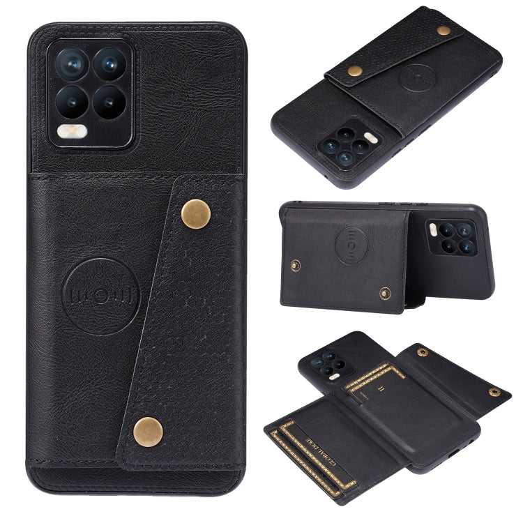 Double Buckle PU + TPU Shockproof Magnetic Protective Case with Card Slot & Holder, For Huawei P50, For OPPO Reno6, For Xiaomi Redmi K40 Gaming, For Xiaomi Redmi Note 10 Pro 5G, For Xiaomi Redmi Note 10 5G, For Samsung Galaxy S21 FE, For OPPO A95 5G���...