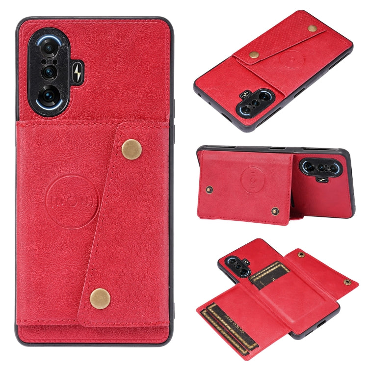 Double Buckle PU + TPU Shockproof Magnetic Protective Case with Card Slot & Holder, For Huawei P50, For OPPO Reno6, For Xiaomi Redmi K40 Gaming, For Xiaomi Redmi Note 10 Pro 5G, For Xiaomi Redmi Note 10 5G, For Samsung Galaxy S21 FE, For OPPO A95 5G���...