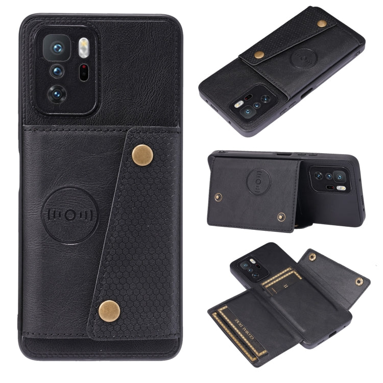 Double Buckle PU + TPU Shockproof Magnetic Protective Case with Card Slot & Holder, For Huawei P50, For OPPO Reno6, For Xiaomi Redmi K40 Gaming, For Xiaomi Redmi Note 10 Pro 5G, For Xiaomi Redmi Note 10 5G, For Samsung Galaxy S21 FE, For OPPO A95 5G���...