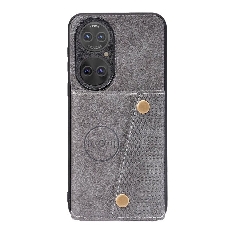 Double Buckle PU + TPU Shockproof Magnetic Protective Case with Card Slot & Holder, For Huawei P50, For OPPO Reno6, For Xiaomi Redmi K40 Gaming, For Xiaomi Redmi Note 10 Pro 5G, For Xiaomi Redmi Note 10 5G, For Samsung Galaxy S21 FE, For OPPO A95 5G���...