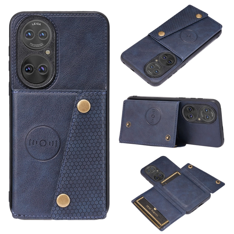 Double Buckle PU + TPU Shockproof Magnetic Protective Case with Card Slot & Holder, For Huawei P50, For OPPO Reno6, For Xiaomi Redmi K40 Gaming, For Xiaomi Redmi Note 10 Pro 5G, For Xiaomi Redmi Note 10 5G, For Samsung Galaxy S21 FE, For OPPO A95 5G���...