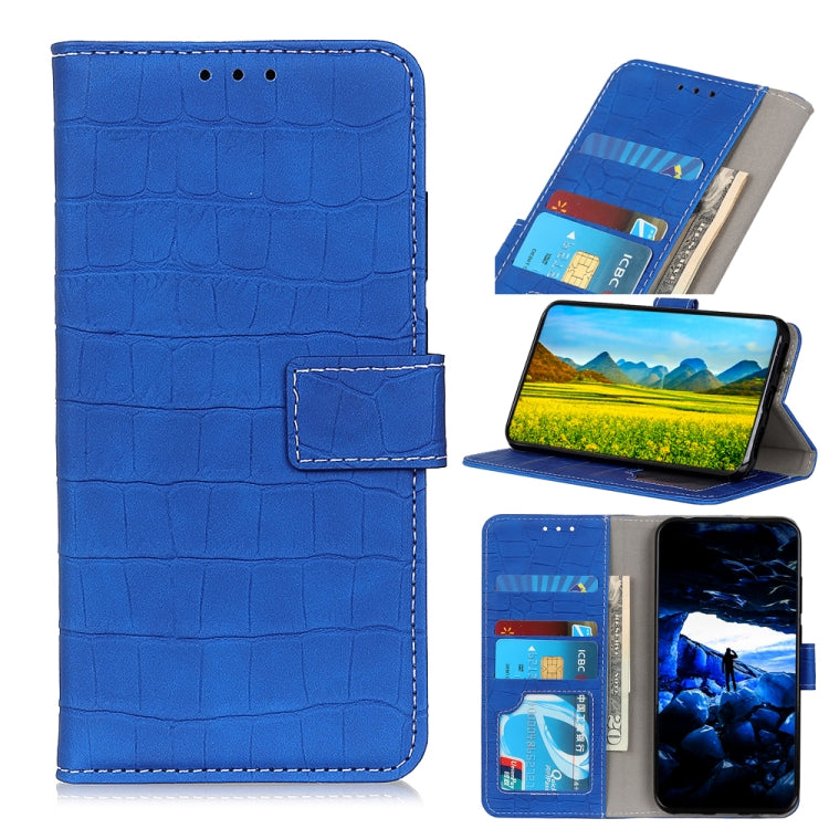 Crocodile Texture Horizontal Flip Leather Case with Holder & Wallet & Card Slots & Photo Frame