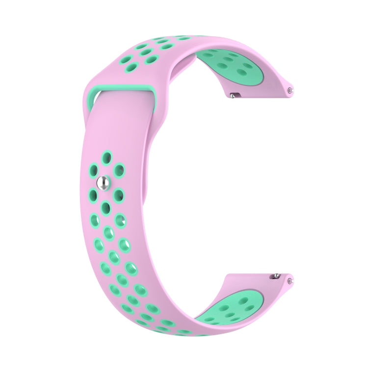For Huawei Watch 3 / 3 Pro 22mm Two-color Silicone Replacement Strap Watchband