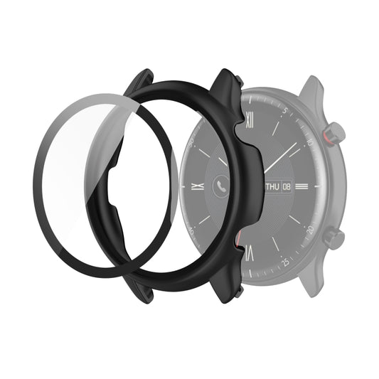 For Amazfit GTR 2 eSIM Tempered glass + PC Integrated Protective Case