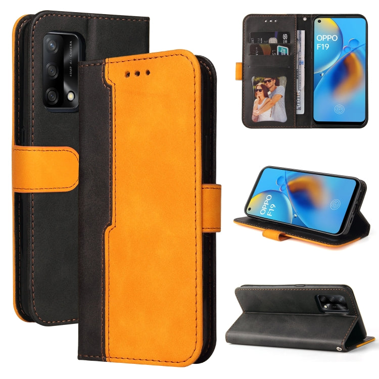 Business Stitching-Color Horizontal Flip PU Leather Case with Holder & Card Slots & Photo Frame & Lanyard, For OPPO A54 4G, For OPPO A74 4G / F19 4G, For OPPO A92S/A72 5G/A73 5G/A52 5G/Reno4 Z, For OPPO A93 5G CN Version/A74 5G/A54 5G������������������...
