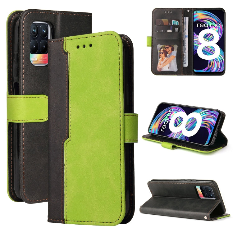 Business Stitching-Color Horizontal Flip PU Leather Case with Holder & Card Slots & Photo Frame & Lanyard, For OPPO A54 4G, For OPPO A74 4G / F19 4G, For OPPO A92S/A72 5G/A73 5G/A52 5G/Reno4 Z, For OPPO A93 5G CN Version/A74 5G/A54 5G������������������...