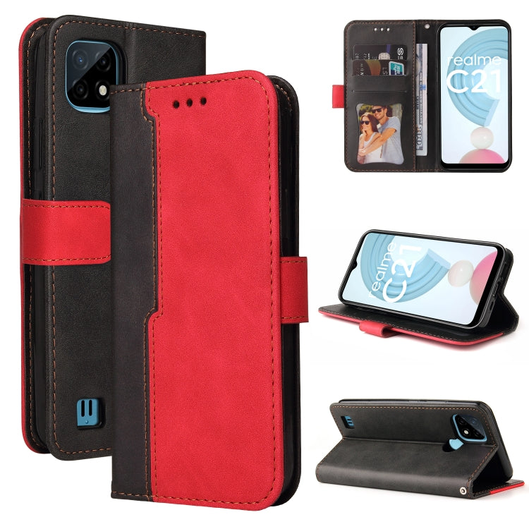 Business Stitching-Color Horizontal Flip PU Leather Case with Holder & Card Slots & Photo Frame & Lanyard, For OPPO A54 4G, For OPPO A74 4G / F19 4G, For OPPO A92S/A72 5G/A73 5G/A52 5G/Reno4 Z, For OPPO A93 5G CN Version/A74 5G/A54 5G������������������...