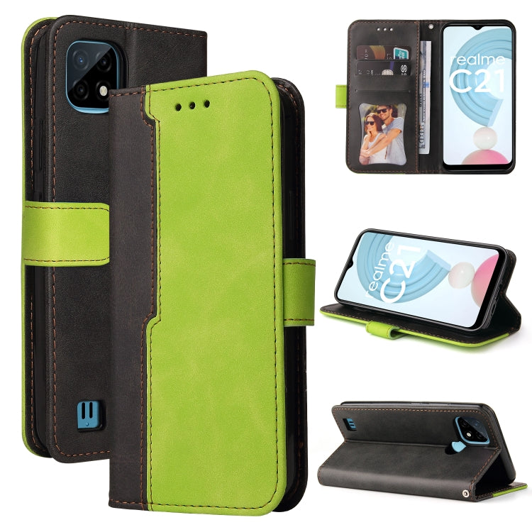 Business Stitching-Color Horizontal Flip PU Leather Case with Holder & Card Slots & Photo Frame & Lanyard, For OPPO A54 4G, For OPPO A74 4G / F19 4G, For OPPO A92S/A72 5G/A73 5G/A52 5G/Reno4 Z, For OPPO A93 5G CN Version/A74 5G/A54 5G������������������...