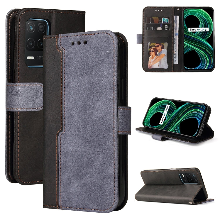 Business Stitching-Color Horizontal Flip PU Leather Case with Holder & Card Slots & Photo Frame & Lanyard, For OPPO A54 4G, For OPPO A74 4G / F19 4G, For OPPO A92S/A72 5G/A73 5G/A52 5G/Reno4 Z, For OPPO A93 5G CN Version/A74 5G/A54 5G������������������...