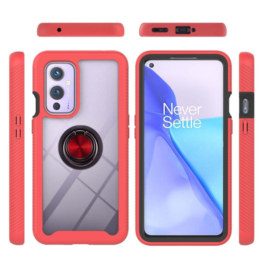 Starry Sky Solid Color Series Shockproof PC + TPU Protective Case with Ring Holder & Magnetic Function